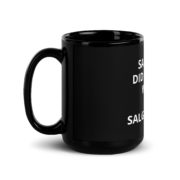 Sal Greco Did Nothing Wrong – Black Glossy Mug - Image 4