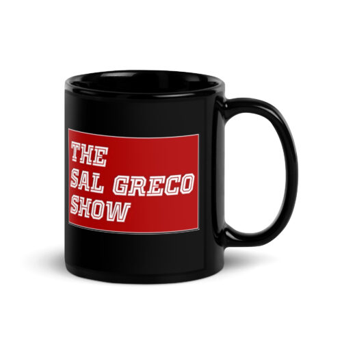 Sal Greco Did Nothing Wrong Black Glossy Mug