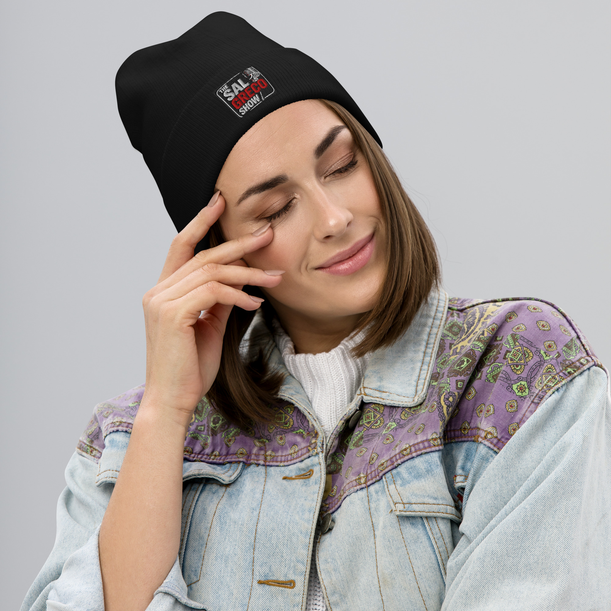 The Sal Greco Show Embroidered Beanie - Image 2