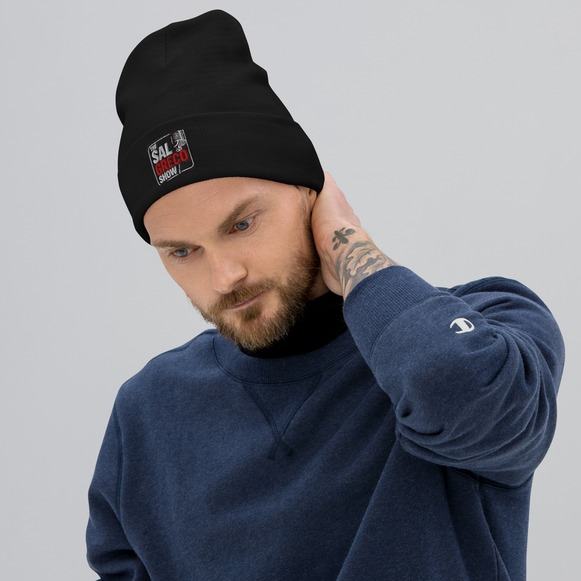 The Sal Greco Show Embroidered Beanie - Image 4