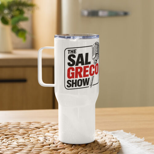 The Sal Greco Show Travel mug with a handle
