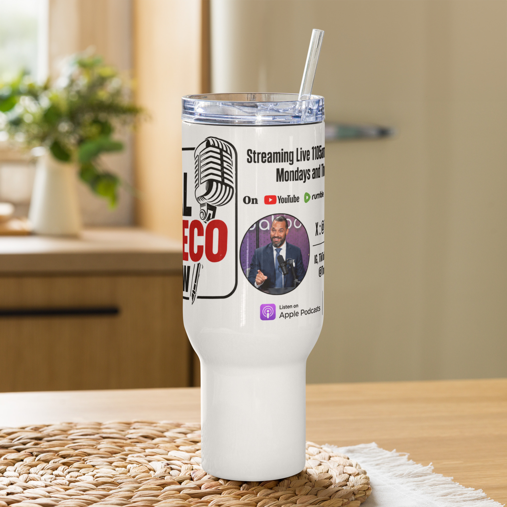The Sal Greco Show Travel mug with a handle - Image 6