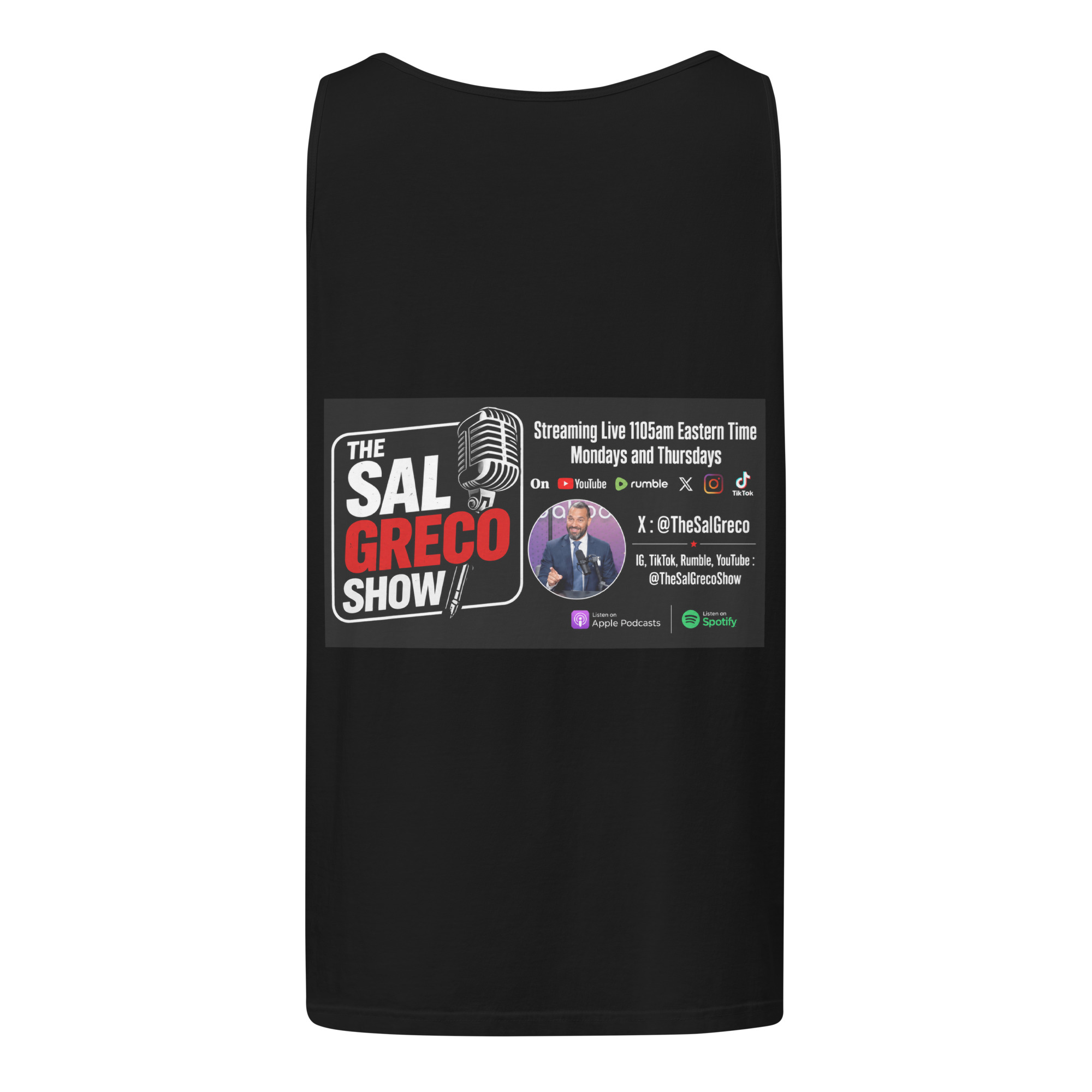 The Sal Greco Show Unisex garment-dyed tank top - Image 2