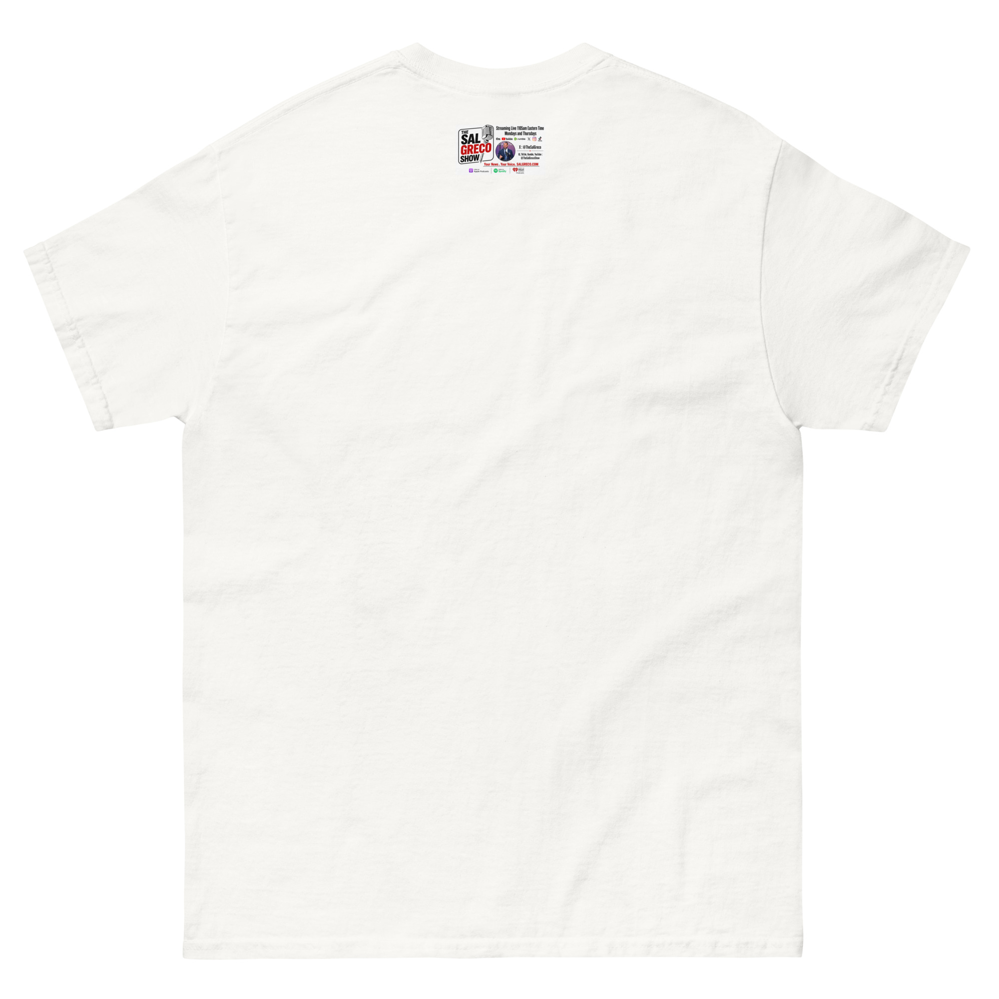 Sal Greco Did Nothing Wrong - White Mens T-Shirt - Image 5